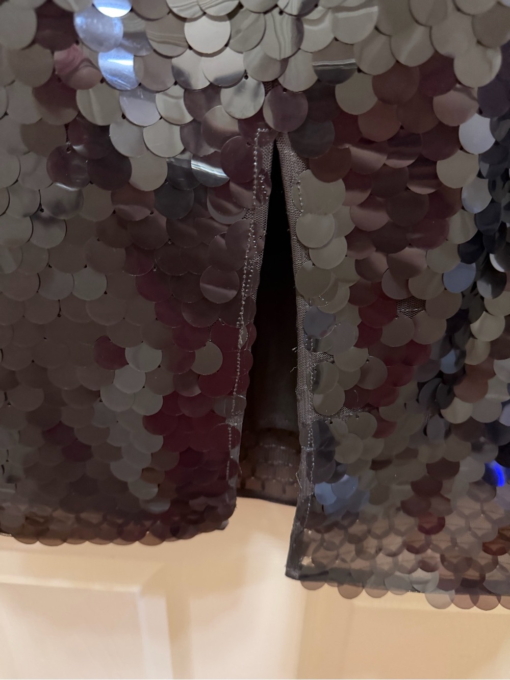 Worthington Brown Sequin Midi Pencil Skirt NWT - Picture 8 of 8